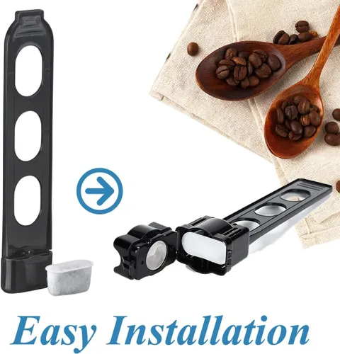 Vista 3 de Paquete de 24 filtros de carbón compatibles con Cuisinart para cafetera, repuesto para todos los filtros de agua Cuisinart Hiwater