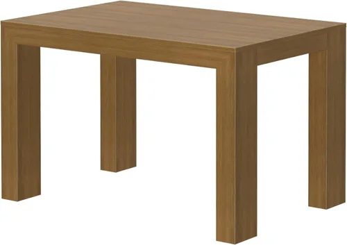 Vista 3 de Plank+Beam Mesa de comedor de 48 pulgadas, mesa de cocina de madera maciza de 48 pulgadas, mesa de cena rectangular para comedor, oficina en casa