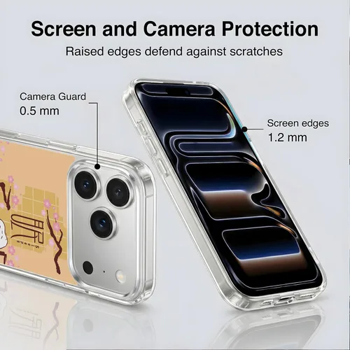 Vista 510 de Carcasa de gel para iPhone 7 Plus/iPhone 8 Plus, diseño de Snoopy Oriental de Peanuts, Badges