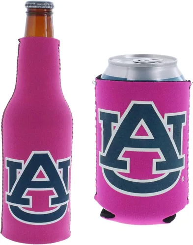Vista 107 de College Team Color Logo Can & Bottle Holder Insulator Beverage Cooler Set