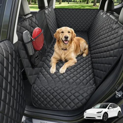 Vista 11 de URPOWER Funda de asiento para perro, hamaca 100% impermeable, 600D, resistente, a prueba de arañazos, antideslizante, duradera, suave