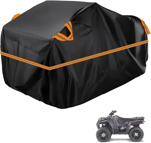 Vista 237 de Cubierta para ATV impermeable compatible con Arctic Cat H1 EFI TRV Cruiser 4x4 2011, cubierta de 210D para vehículos de 4 ruedas, cubierta para quad