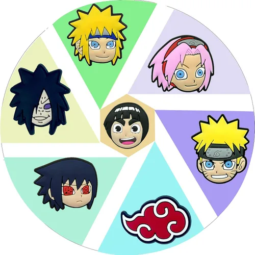 Vista 5 de ZRDZSW 25 piezas lindos dibujos animados zapatos encantadores anime Crock niños y niñas adolescentes personalidad zapatos decorativos regalo