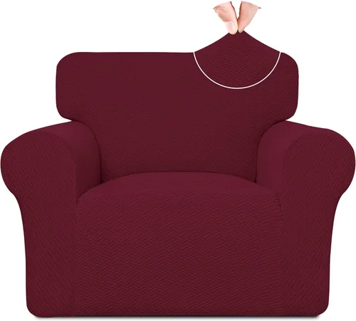 Vista 19 de Easy-Going Funda de sofá reclinable de jacquard elástico, suave de 4 piezas, con lazo elástico, protector de muebles lavable para niños, mascotas