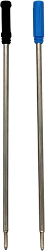 Vista 5 de Gullor Ballpoint Pen Refills, Pack of 10, Length 116 mm, Black Ink