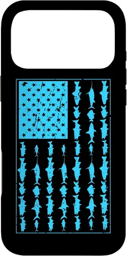 Vista 26 de Funda de regalo para iPhone 17 con bandera americana para hombre de agua salada de agua salada