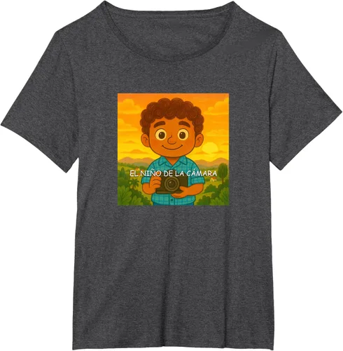 Vista 24 de Camiseta El Niño de la Cámara – Diseño Oficial del Cuento Ilustrado