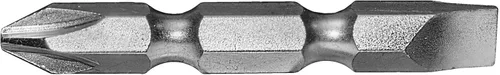 Vista 3 de Century Drill and Tool 70281 Calibre Phillips extra duro y broca de doble extremo ranurada, #1 Phillips y #6-8 ranurada