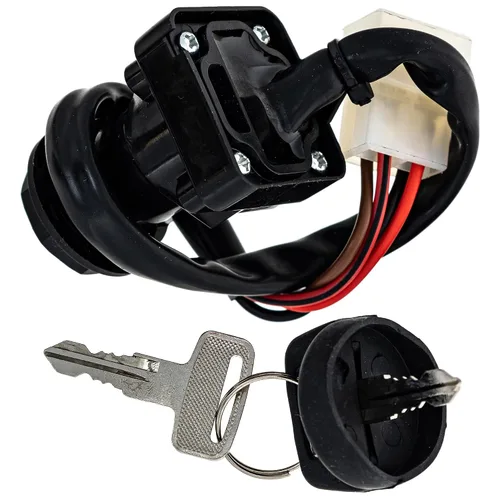 Vista 4 de NICHE Interruptor de encendido con llave para Polaris Big Boss Xplorer Scramber 400 Sportsman 500 4110209 For Polaris, Fits 1996-1997, 1999