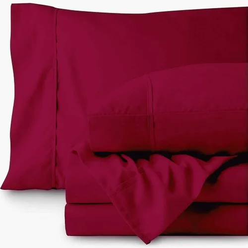 Vista 12 de 500TC Hoja de Super Calidad Ropa De Cama fija 100% algodón egipcio 4pc Set 24" pulgadas bolsillo extra profundo