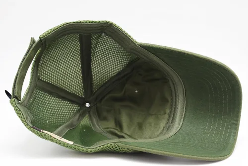 Vista 5 de Pit Bull Gorra de béisbol ajustable con parche de EE. UU. (multicolor), Camo Verde