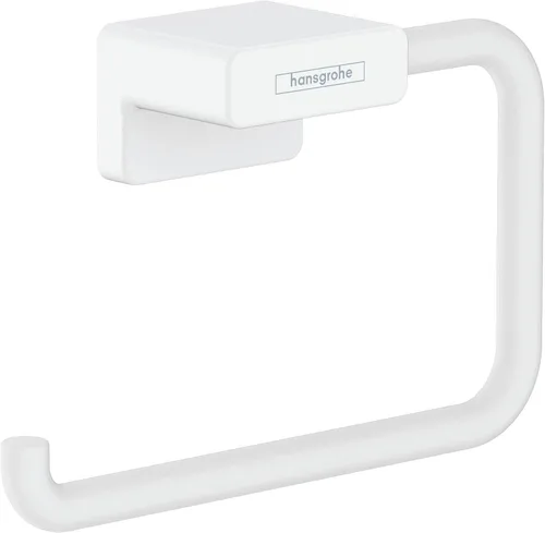 Vista 4 de hansgrohe AddStoris 41771340 - Portarrollos sin tapa en cromo negro cepillado, accesorios de 3 pulgadas