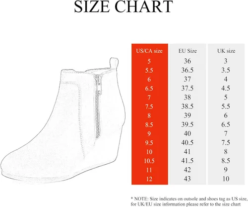 Vista 2 de DREAM PAIRS Women's Suede Low Wedges Ankle Boots