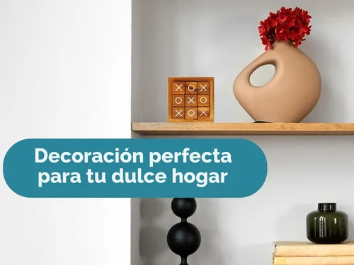 Vista 7 de BSIRI Tic Tac Toe para niños y adultos, decoración para mesa de café de sala de estar y escritorio, juegos familiares nocturnos, juegos de mesa