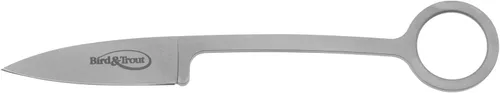 Vista 2 de Cold Steel Cuchillo de caza ligero de hoja fija con vaina, pájaro y trucha, longitud total: 6 5/16