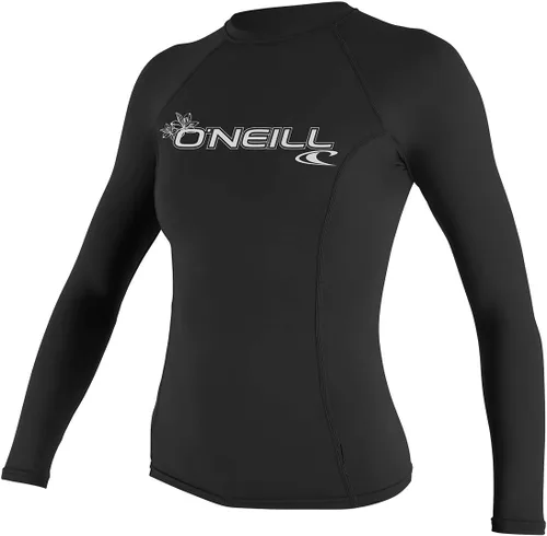 Vista 14 de O'Neill Sudadera de compresión con protección UV manga larga para mujer Rosado fox