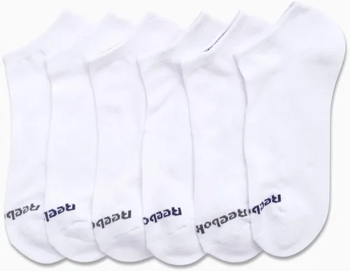 Vista 4 de Reebok Calcetines acolchados básicos de corte bajo transpirables para hombre (paquete de 6)
