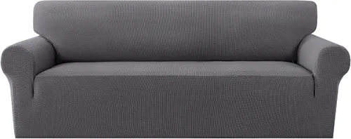 Vista 23 de MeilleMaison Funda elástica para silla reclinable, funda para sofá de 1 pieza con parte inferior elástica, lavable, protector de muebles Negro