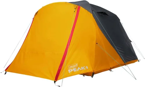 Vista 10 de Coleman PEAK1 - Tienda de campaña premium impermeable para mochileros con toldo contra lluvia y huella, tienda de camping ligera que soporta vientos