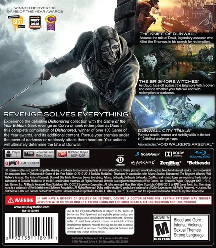 Vista 5 de Dishonored - PlayStation 3 Game of the Year Edition