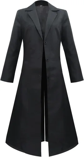 Vista 2 de C-ZOFEK Chainsaw Man Makima - Disfraz de anime uniforme de mujer chaqueta con corbata para Halloween