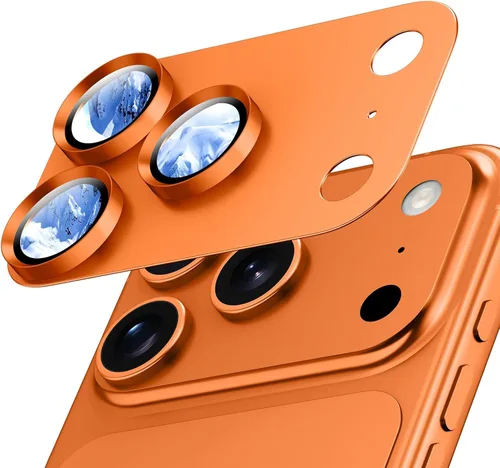 Vista 10 de Protector de lente de cámara para iPhone 15/iPhone 15 Plus/iPhone 14/iPhone 14 Plus, pantalla de cubierta de cámara de vidrio templado de aleación