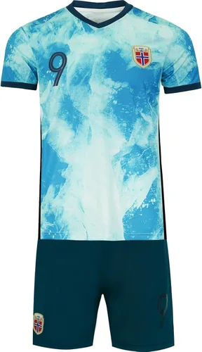 Vista 4 de Norway HAALAND #9 Away - Camiseta de fútbol para adulto, tallas para adulto