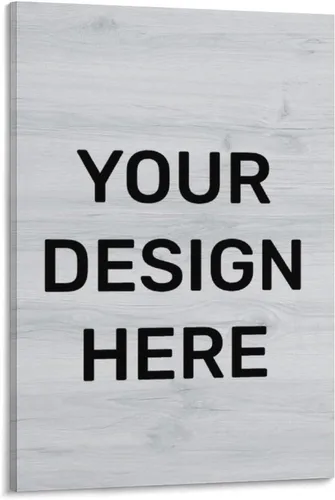 Vista 35 de Lienzo enmarcado con cita personalizada, lienzo motivacional positivo, arte de pared, crea tus propias imágenes, póster personalizado para sala