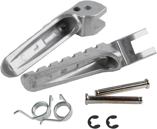 Vista 3 de TCMT Estriberas de pie delantero plateado Estribera soporte para DUCATI Monster 696 796 2009 2010 2011 2012 2013 2014