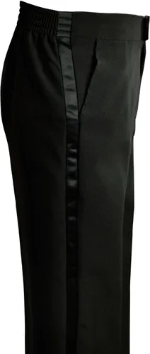 Vista 6 de Spring Notion Esmoquin clásico negro con cola para niños