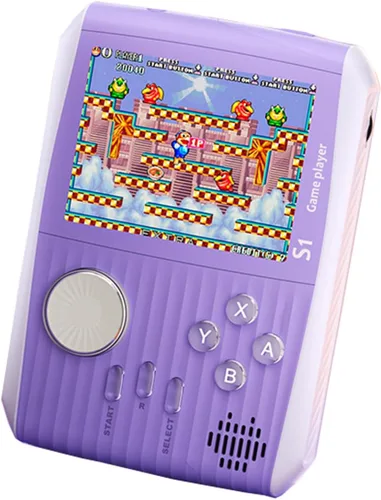 Vista 9 de Juegos Portátiles de Mano Retro Mini Videojuegos, Consola de Juegos de Mano con 666 Juegos Clásicos FC Pantalla a Color de 3.0", Regalo