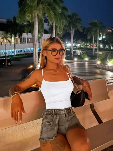 Vista 7 de YMDUCH Body sexy sin mangas con tirantes cruzados y espalda descubierta para mujer