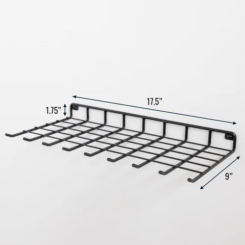 Vista 7 de StoreYourBoard Organizador de herramientas manuales de jardinería, estante de almacenamiento de montaje en pared para tijeras de jardín, podadoras