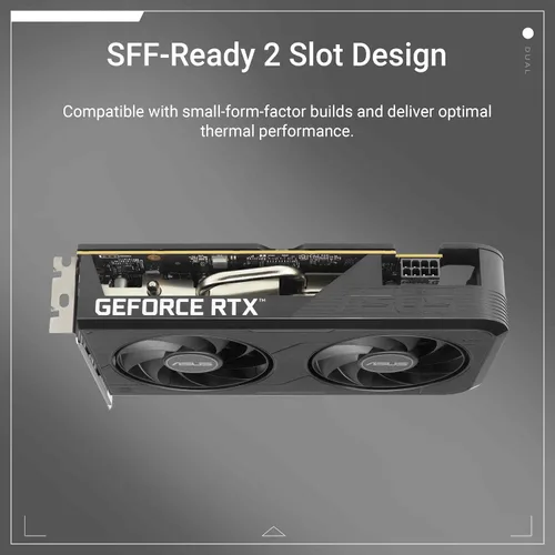 Vista 2 de ASUS Tarjeta gráfica para juegos Dual GeForce RTX 5050 de 8 GB GDDR6