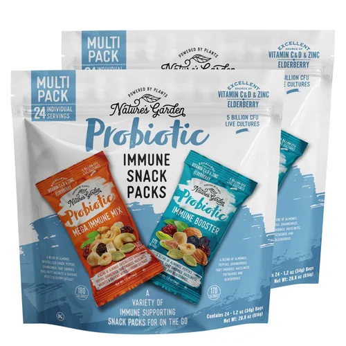 Vista 8 de Nature's Garden Paquetes de aperitivos probióticos inmunes (28.8 oz)