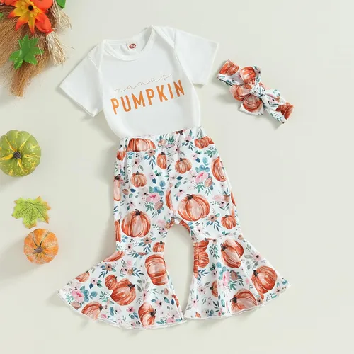 Vista 94 de Sejardin Ropa de verano para bebé y niña, recién nacida, manga corta, con letras, mameluco elástico con diadema