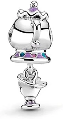 Vista 3 de LIGHTDOG 925 Sterling Silver Beads Charms fits Pandora Charm Bracelets for Woman Cartoon Avatar Dangle Pendant BeadGirl Jewelry Beads Gifts for