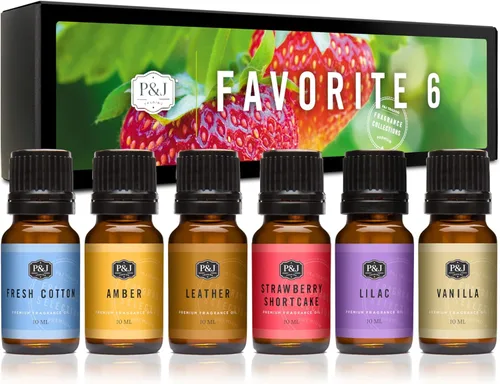 Vista 120 de P&J Aceite de fragancia – Aceite de aloe 1.0 fl oz – Aromas para velas, fabricación de jabón, aceite difusor, aromas frescos