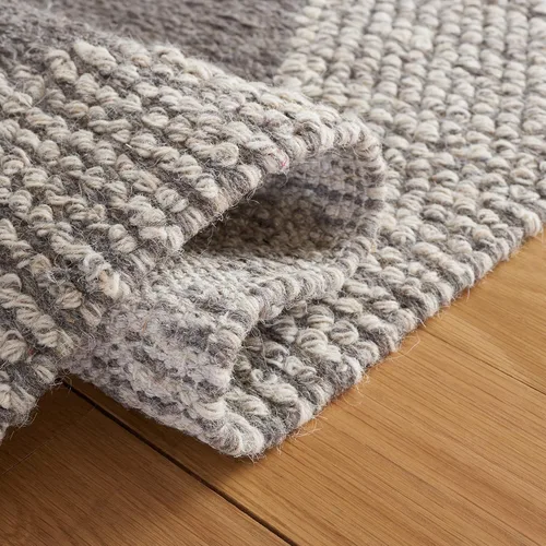 Vista 6 de SAFAVIEH Natura Collection - Alfombra de pasillo de 2 pies 3 pulgadas x 8 pies, marfil y beige, hecha a mano, lana bohemia de granja, ideal