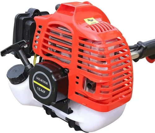 Vista 4 de 42.7cc 2-Stroke Jardín Tiller Jardín Cultivador de Gas Máquina de Motor de Gas Herramientas de Recorte Eficiente de Mano 1.25kw/6500r/min Potente