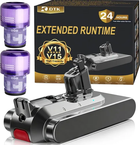 Vista 13 de DTK Reemplazo profesional de 21.6V SV11 para batería Dyson V7