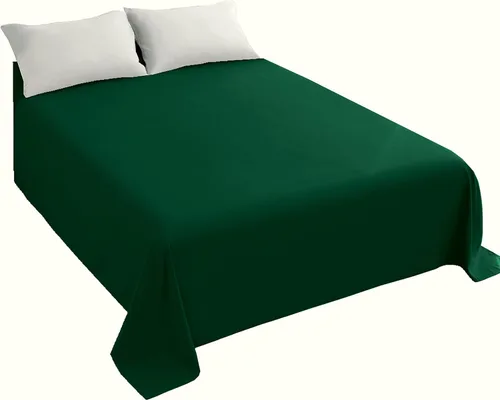 Vista 17 de Sfoothome Sábana encimera de tamaño matrimonial – Microfibra cepillada extra suave, lavable a máquina, sin arrugas (beige, matrimonial)