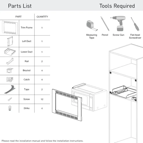 Vista 5 de Panasonic NN-TK621SS - Kit de molduras de 27 pulgadas para hornos microondas de 1.2 pies cúbicos, 1.2 cft, acero inoxidable