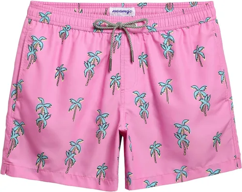 Vista 36 de maamgic Mens Swim Trunks 5" Quick Dry Beach Shorts Bathing Suits with Mesh Lining Pockets