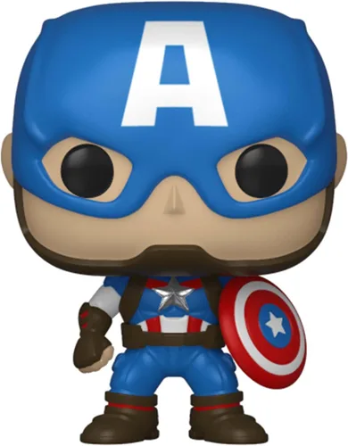 Vista 4 de Funko Pop! Pocket Pop and Tee: Marvel - Capitán América, niños extra pequeños