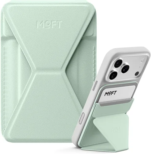 Vista 11 de MOFT Soporte magnético para cartera compatible con iPhone 17/16/15/14/13/12, ajuste de ángulo y soporte de teléfono compatible con MOVAS Magsafe