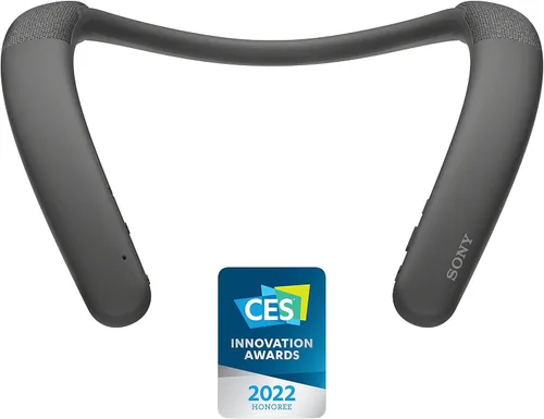 Vista 2 de Sony SRS-NB10 Altavoz Bluetooth con banda para el cuello inalámbrico, cómodo y ligero con tecnología para trabajar desde casa, micrófono