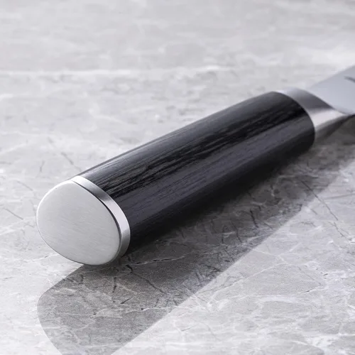 Vista 5 de Shun DM0712. Cuchillo chino para vegetales, de 7 pulgadas.