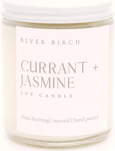 Vista 30 de River Birch Candles - Vela perfumada de almendra y miel Velas en tarro de ámbar de soja de primera calidad, totalmente naturales, no tóxicas, 8.5