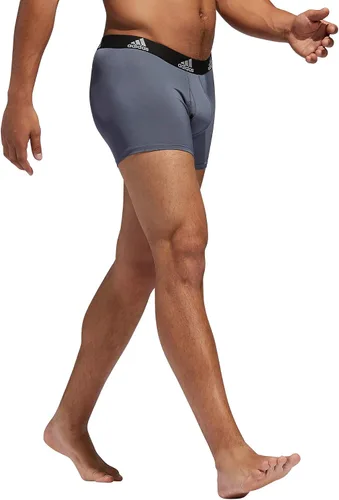 Vista 4 de adidas Ropa interior de maletero de rendimiento para hombre (paquete de 3) -2020